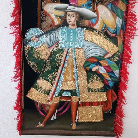 Archangel Arcabucero San Miguel Pallaques Andean Crafts